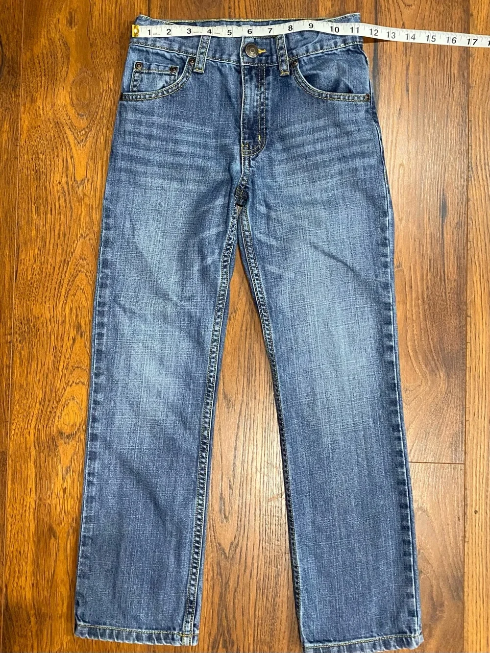 Gymboree Boys Straight Leg Denim Blue Jeans Size 7